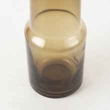 Vintage Look Ombre Brown Glass Vase 12