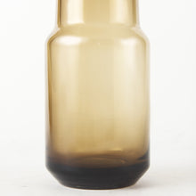 Vintage Look Ombre Brown Glass Vase 12