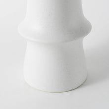 White Contempo Deco Ceramic Vase 17