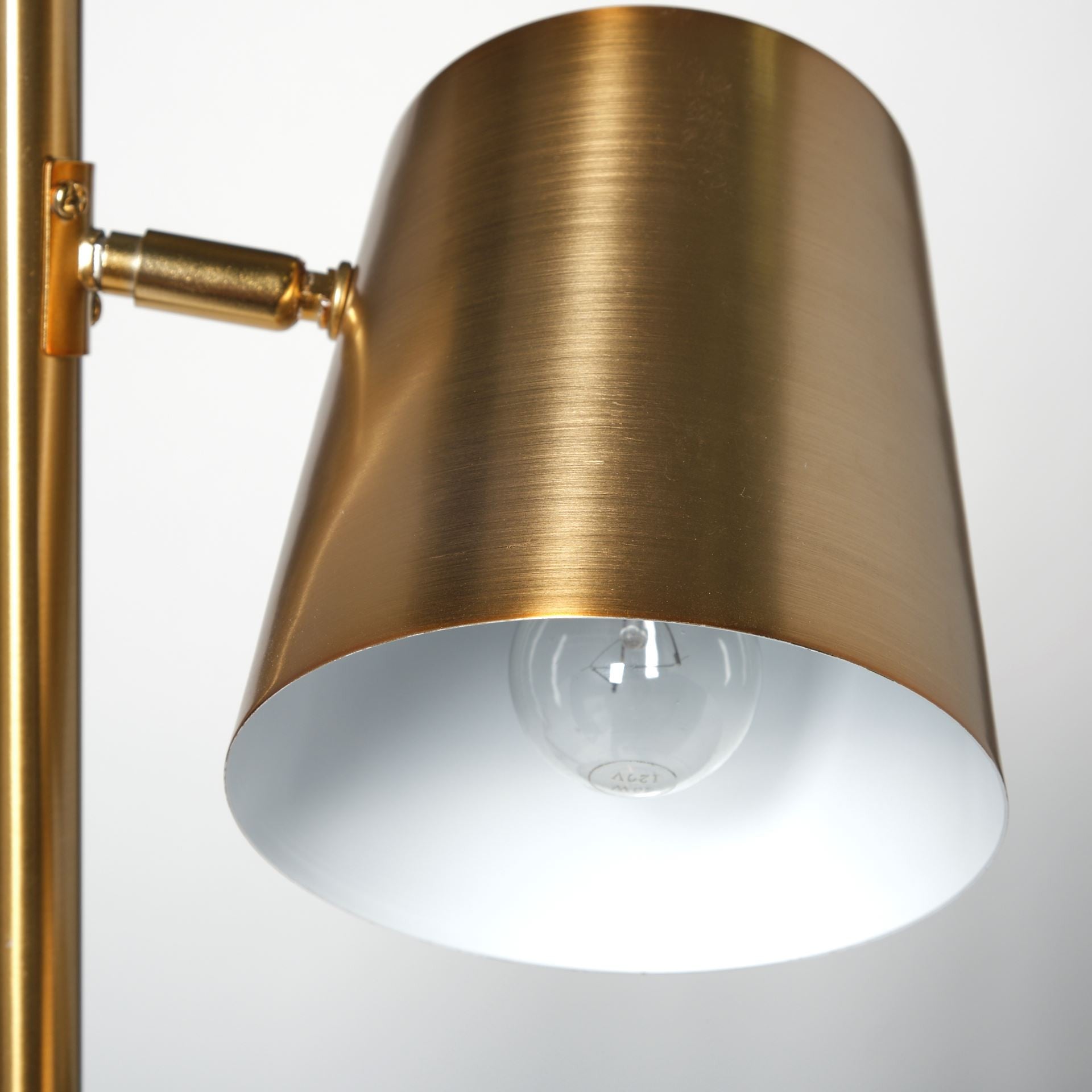 Marble Base Gold Floor Lamp