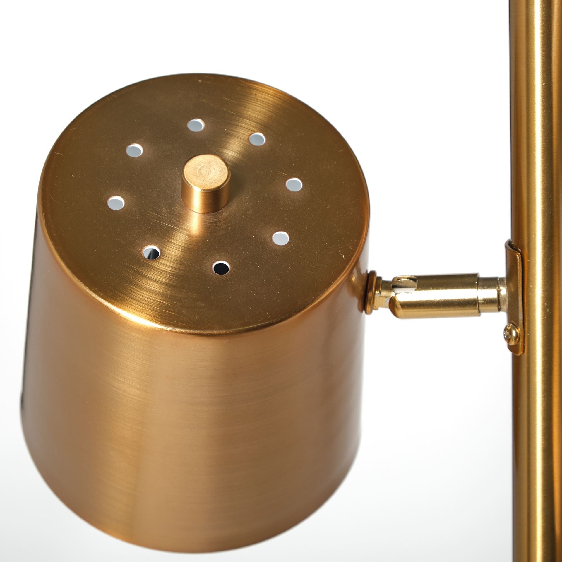 Marble Base Gold Floor Lamp