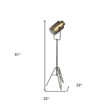 Gold Movie Set Floor Lamp 61