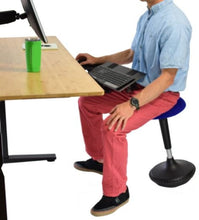 Blue Tall Swivel Active Balance Chair