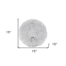 Luminary 1-Light Metallic Silver 15