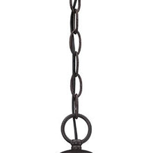 Black Cast Aluminum Hanging Pendant Light