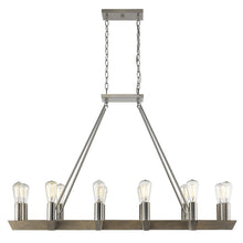 Finnick 12-Light Satin Nickel Chandelier