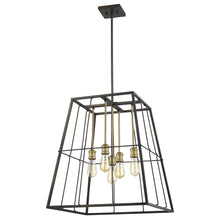 Charley 5-Light Oil-Rubbed Bronze Pendant