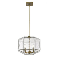 Loft 3-Light Brass Pendant