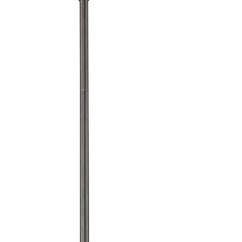 Loft 1-Light Oil-Rubbed Bronze Wire Globe Pendant With Etched Glass Interior Shade