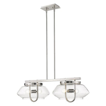 Garner 4-Light Satin Nickel Island Pendant