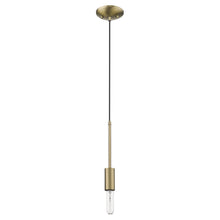 Dull Gold Mini Pendant Hanging Light