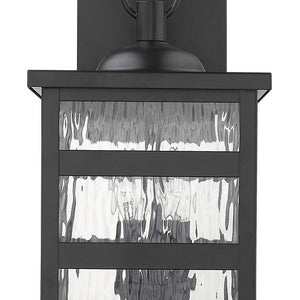 Morris 3-Light Matte Black Wall Light