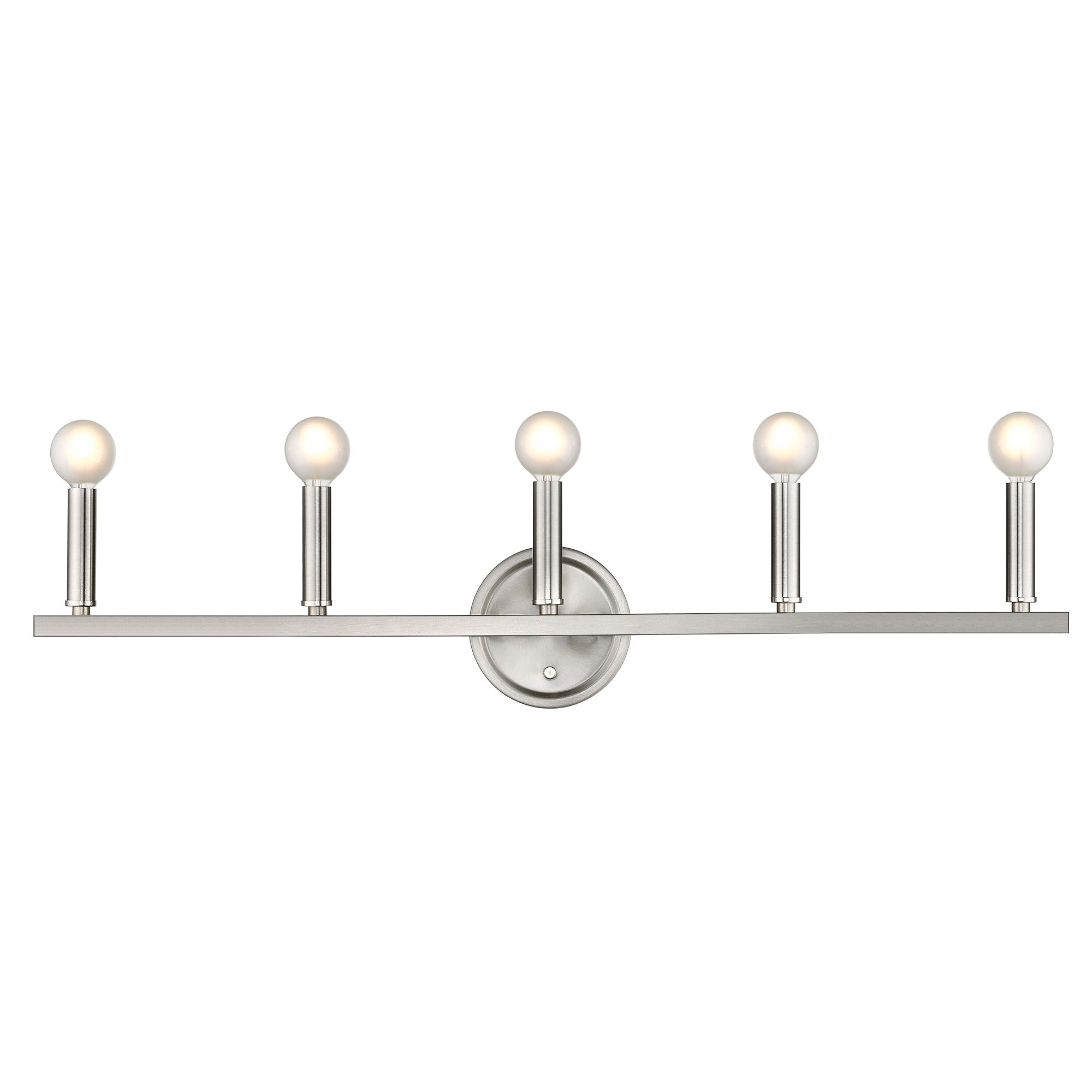 Sawyer 5-Light Satin Nickel Vanity
