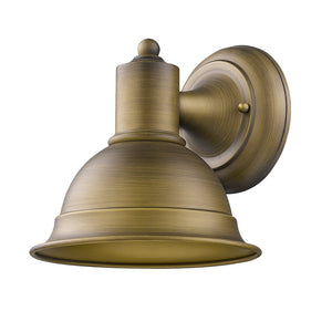 Brushed Gold Aluminum Wall Sconce