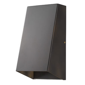 Antique Bronze Geometric Wall Sconce