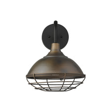 Afton 1-Light Oil-Rubbed Bronze Wall Light