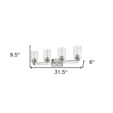 Orella 4-Light Satin Nickel Vanity