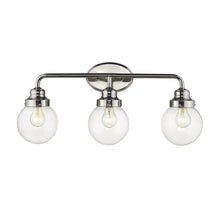 Portsmith 3-Light Polished Nickel Vanity