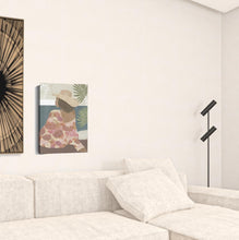 Bohemian Terracotta Lady Unframed Print Wall Art