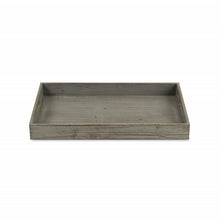 Minimalist Gray Wooden Tray
