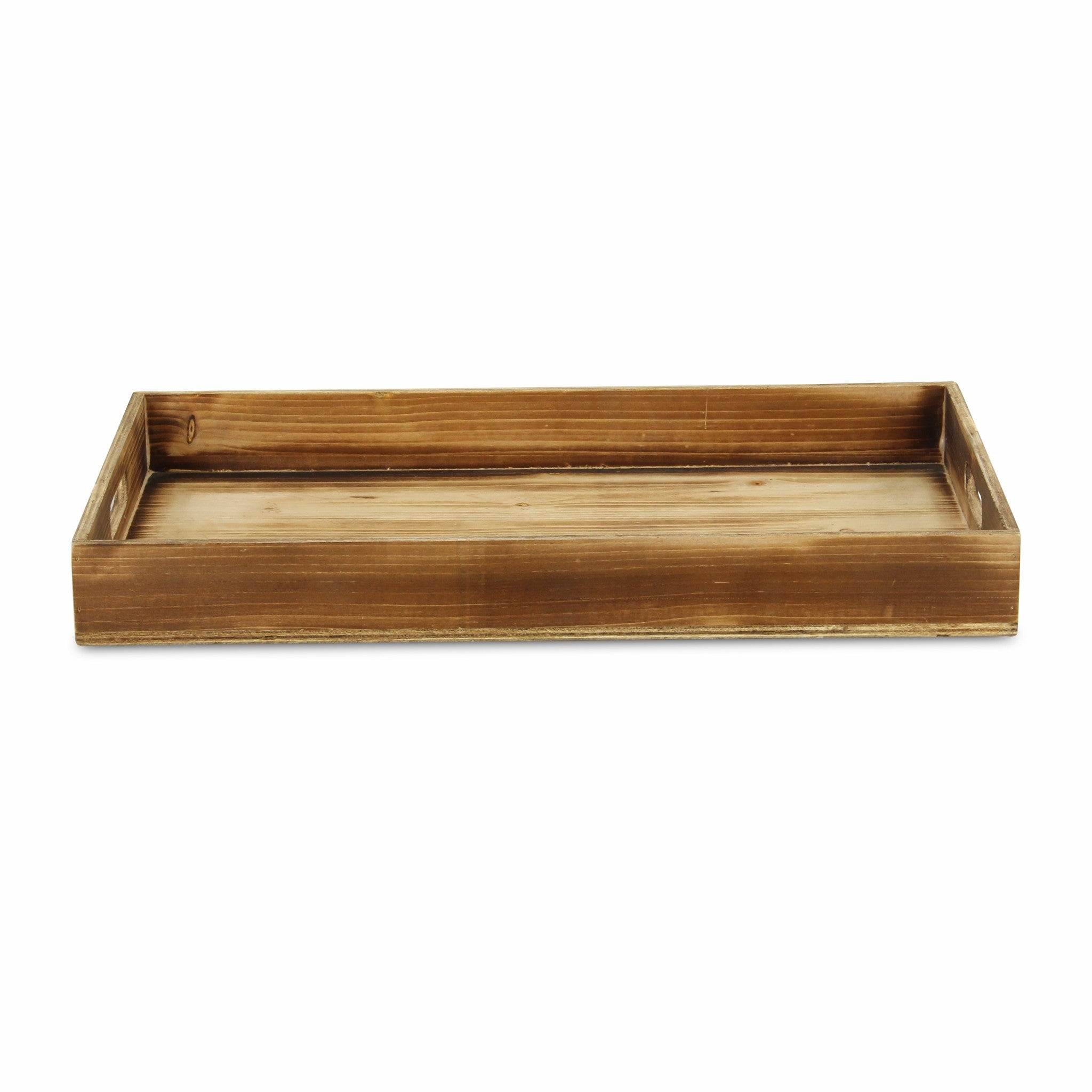 Minimalist Brown Wooden Tray