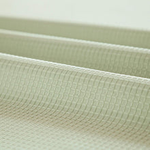 Sage Green Modern Grid Shower Curtain and Liner Set