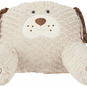 Beige 21" X 16" Novedad Cojín de poliéster