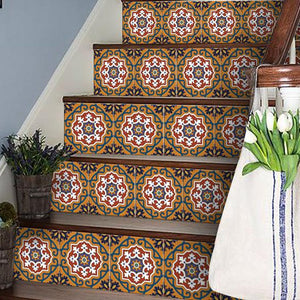 7" X 7" Old World Ole Peel and Stick Tiles