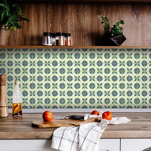 Aegean Orb Removable Peel and Stick Tiles - 7" x 7"