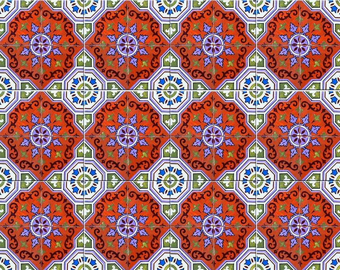 8" X 8" Sage Terra Removable Peel and Stick Tiles