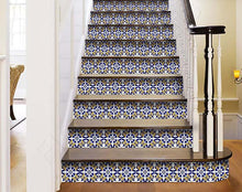 Blue Mikos Removable Peel And Stick Tiles - 4