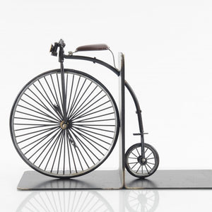 c1870 High Wheeler Bicycle Bookends
