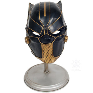 Black Panther Helmet Sculpture