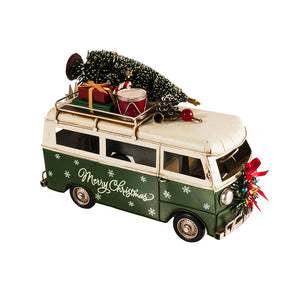 c1960s Volkswagen Christmas Bus Sculpture