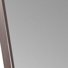 Sleek Brushed Brass Rectangular Full Length Standing Mirror