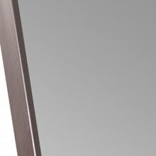 Sleek Brushed Brass Rectangular Full Length Standing Mirror