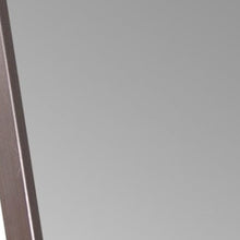 Sleek Brushed Brass Rectangular Full Length Standing Mirror