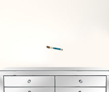 Pincel de caligrafía decorativa Shades of Aqua Jade Abacus Disc