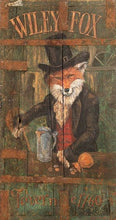 c1760 Arte mural de la taberna Fox