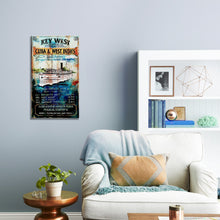 Key West Island Charters Wall Décor