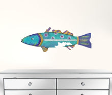 質樸的 Aqua Whimsy 魚牆藝術