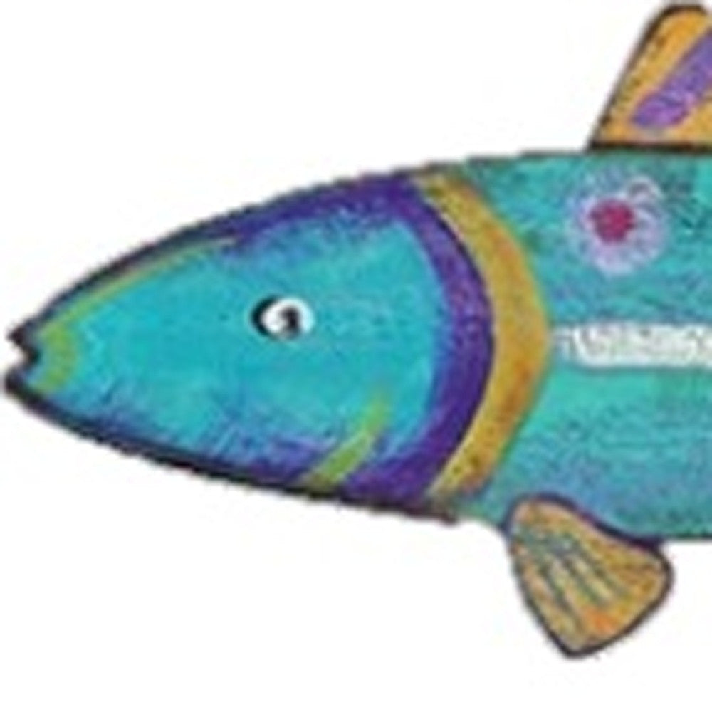 質樸的 Aqua Whimsy 魚牆藝術