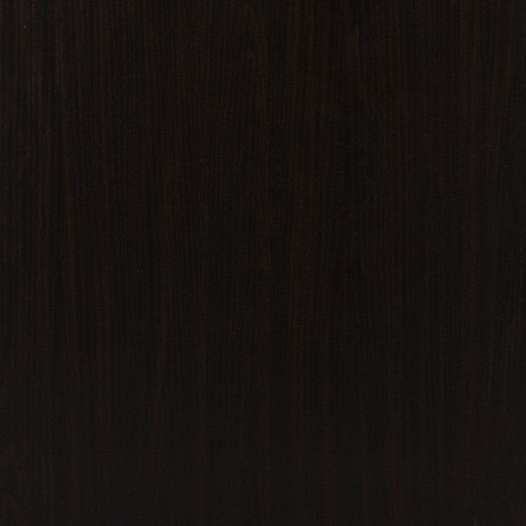 Brown and Cream Sculptural Leaf Accent Storage Cabinet