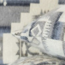 Ultra Soft Light Gray Southwest Handmade Pillow Cover - 16