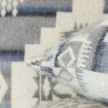 Ultra Soft Light Gray Southwest Handmade Pillow Cover - 16