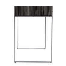 Silver Writing Desk With Two Drawers 42