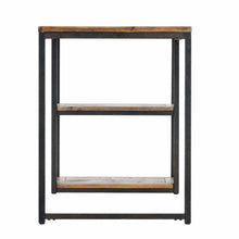 Black Reclaimed Wood Writing Desk