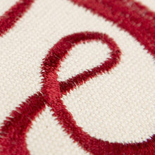 Ivory Red Cheeky Santa Sentiment Throw Pillow