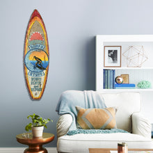 Vintage Surfshop Advertisement Surfboard Wall Décor