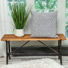 Jacquard Diamond Pattern Decorative Gray Throw Pillow